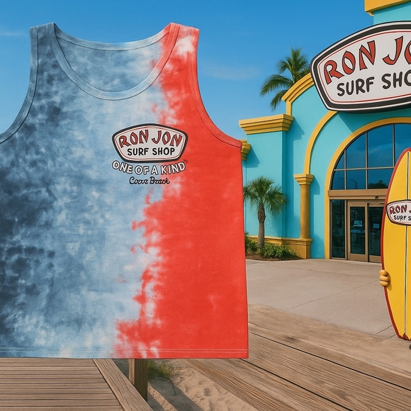 🌊 Ron Jon Surf Shop Vintage Tie-Dye Tank — “One of a Kind” — Small - Picture 8 of 8